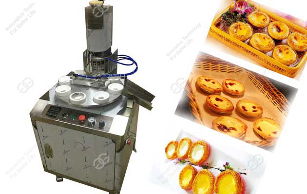 Máquina de moldagem de tortas de ovo