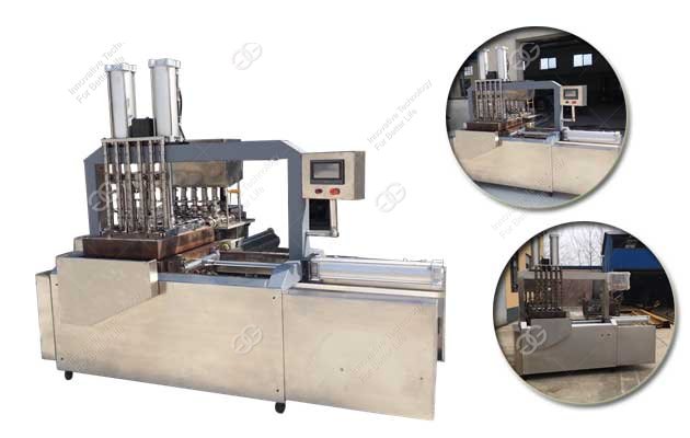 Máquina para fazer copos de wafer Máquina para fazer copos de wafer