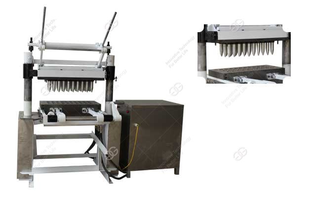Máquina de cone de wafer semiautomática Máquina de cone de wafer semiautomática