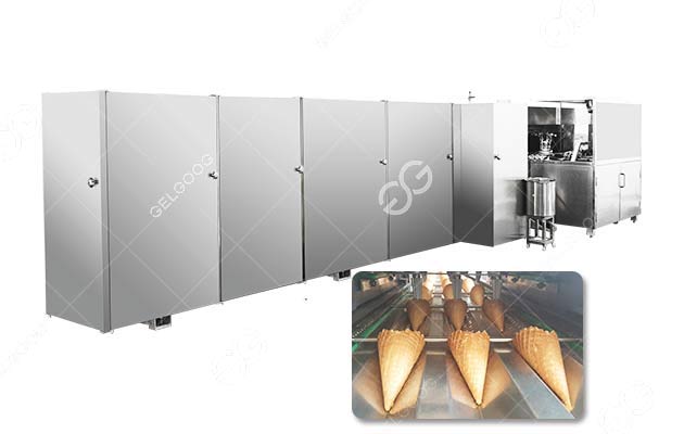 Máquina de fazer cones