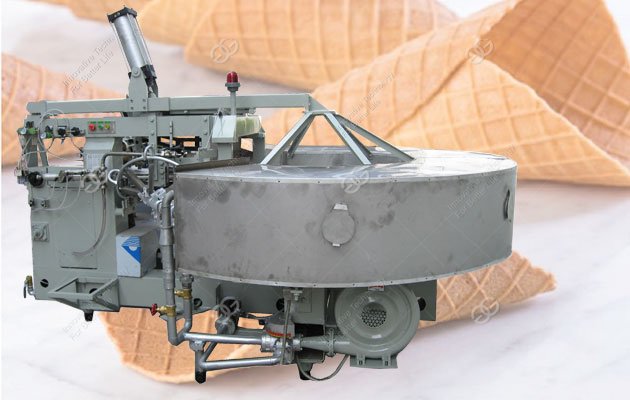 Máquina de fazer casquinhas de waffle para sorvete