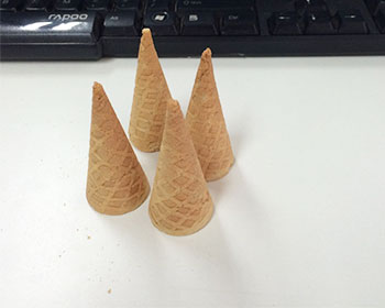 Máquina para fazer cones de açúcar Máquina para fazer cones de açúcar