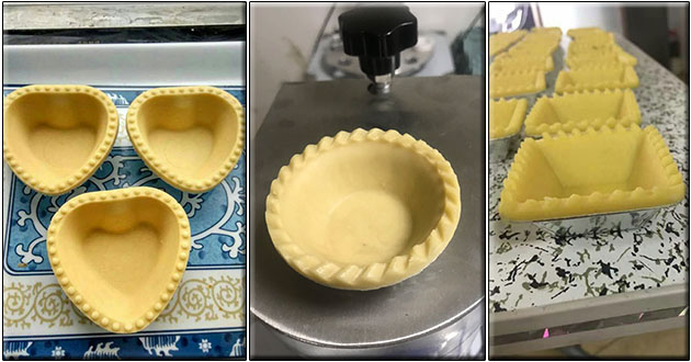 Forma&ccedil;&atilde;o de casca de torta de ovo