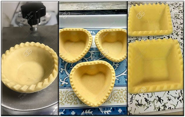 Processo de fabrica&ccedil;&atilde;o da casca da torta de ovo
