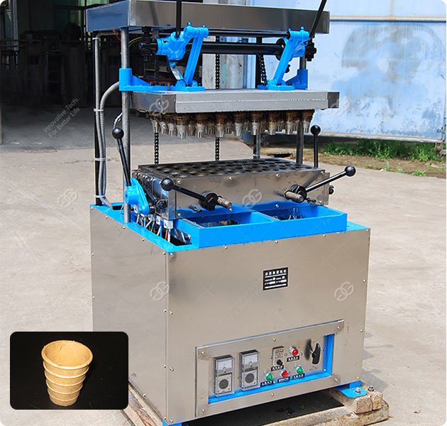 M&aacute;quina de fazer cones macios