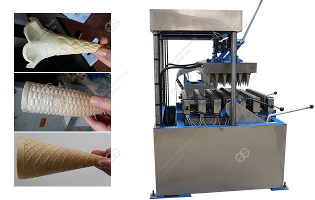 Máquina de fazer cones de wafer Máquina de fazer cones de wafer