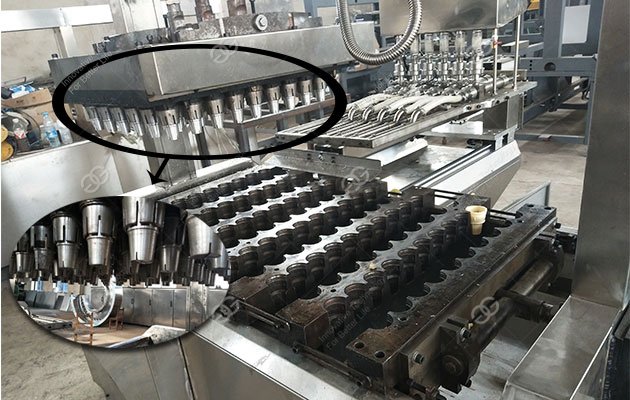 Máquina para fazer casquinhas de sorvete de wafer Máquina para fazer casquinhas de sorvete de wafer