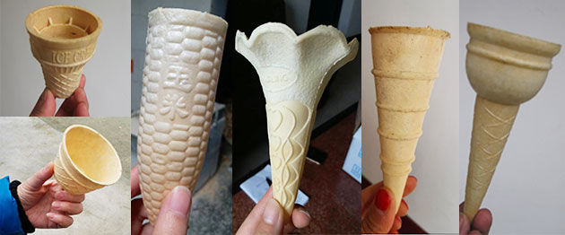 Casquinha de sorvete de wafer Casquinha de sorvete de wafer