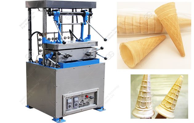 Máquina de fazer cones de wafer