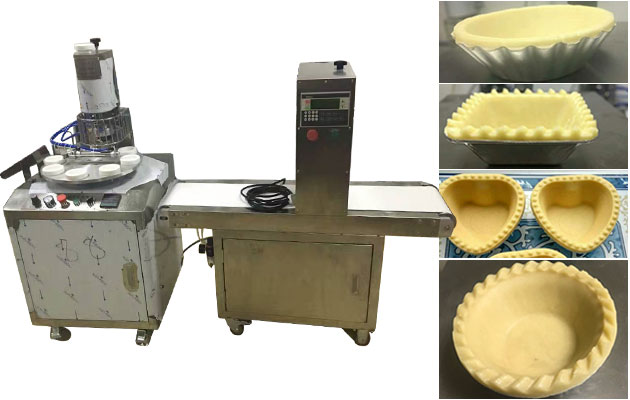 Máquina comercial para moldagem de tortas de creme Máquina comercial para moldagem de tortas de creme