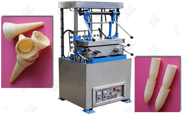 Máquina de fazer casquinhas de sorvete com 24 moldes Máquina de Sorvetes com 24 Moldes