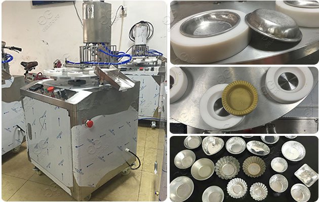 M&aacute;quina comercial para forma&ccedil;&atilde;o de cascas de torta na China