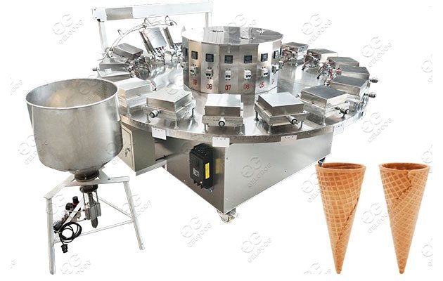 Pre&ccedil;o da m&aacute;quina de assar cones de a&ccedil;&uacute;car laminados