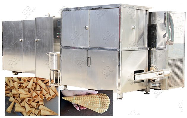 Máquina de Casquinha de Açúcar Industrial
