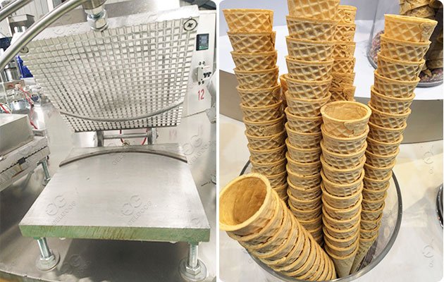 Máquina industrial de cones de waffle à venda Máquina industrial de cones de waffle à venda
