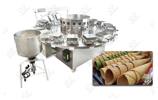 Máquina elétrica para fazer casquinhas de waffle Máquina elétrica para fazer casquinhas de waffle