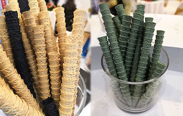 Máquina para fazer cones de waffle Máquina para fazer cones de waffle
