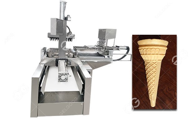 Máquina de fazer casquinhas de sorvete SUS Máquina de fazer casquinhas de sorvete SUS