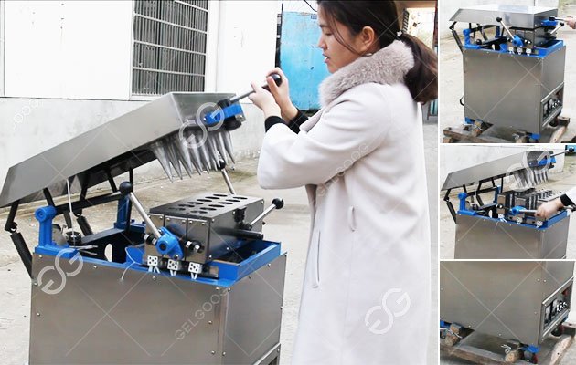 M&aacute;quina de sorvete em casquinha para pequenas empresas