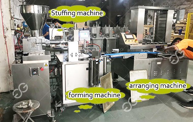 Máquina automática para fazer cascas de torta Máquina automática para fazer cascas de torta