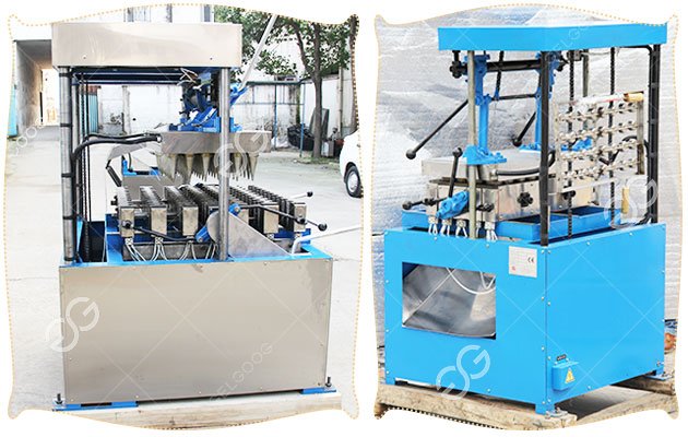 Máquina de sorvete de casquinha de wafer Máquina de sorvete de casquinha de wafer