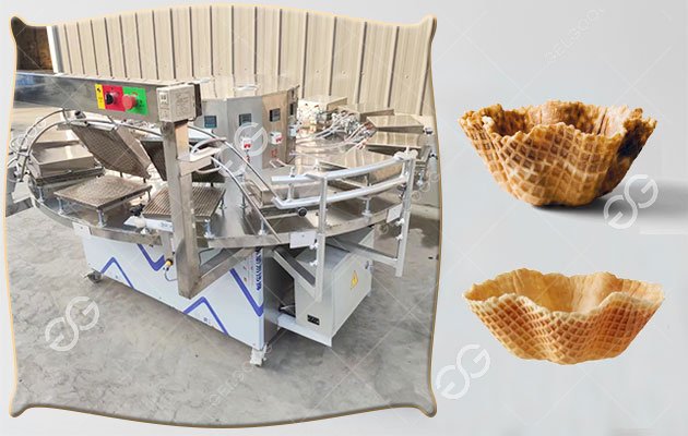 M&aacute;quina de tigela de waffle