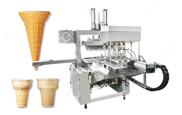 Máquina de sorvete de casquinha Máquina de sorvete de casquinha
