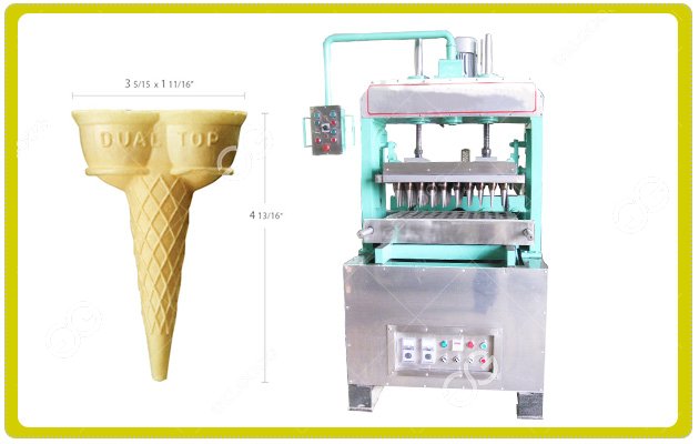 M&aacute;quina para fazer casquinhas de sorvete