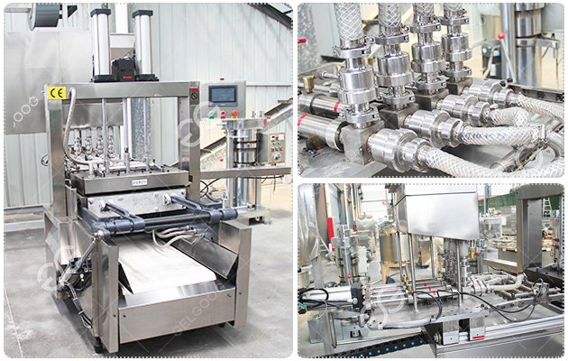 M&aacute;quina de sorvete com casquinha de wafer