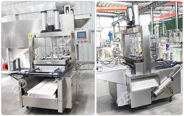 Máquina para fazer cones de wafer