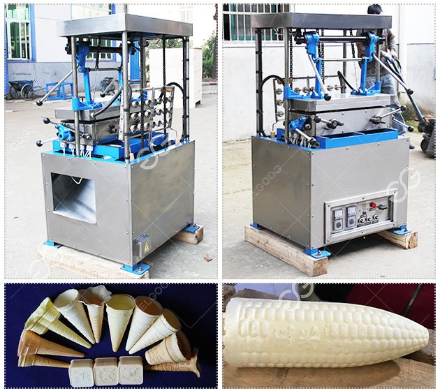Máquina de sorvete de casquinha Máquina de sorvete de casquinha