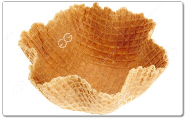 Máquina de tigela de waffle Máquina de tigela de waffle