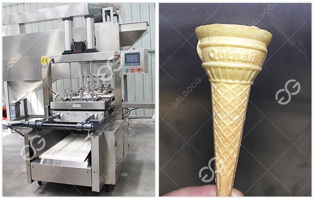 Máquina de fazer casquinhas de sorvete Máquina de fazer casquinhas de sorvete