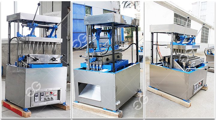 M&aacute;quina de fazer casquinhas de sorvete