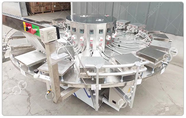 M&aacute;quina para fazer casquinhas de sorvete e waffle
