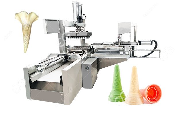 Máquina de fazer casquinhas de sorvete