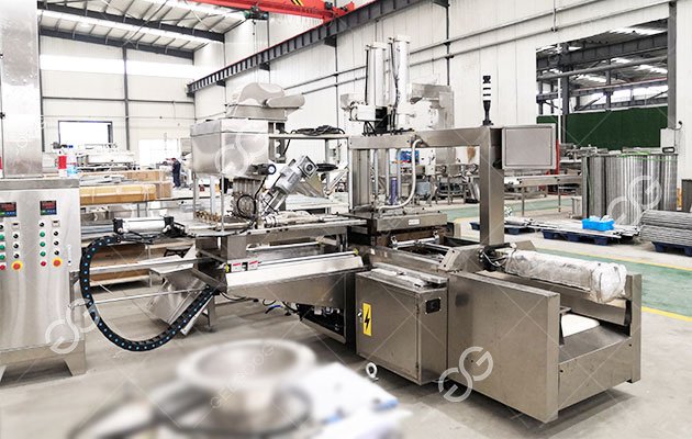 Máquina de fazer cones de wafer
