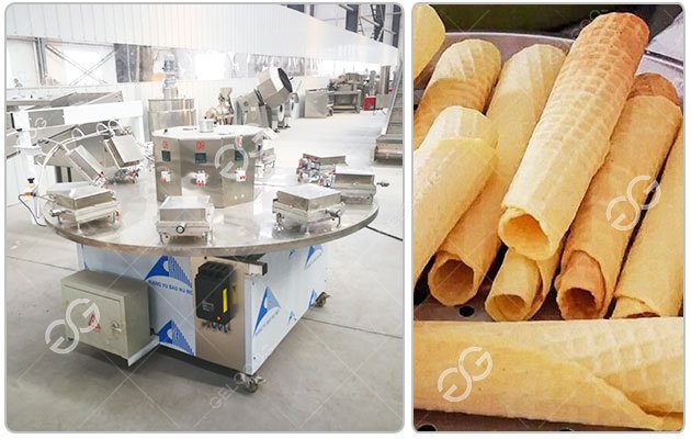 M&aacute;quina para fazer rolinhos de biscoito de ovo