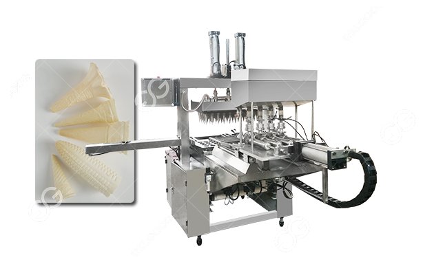 Máquina de fazer cones de tulipa