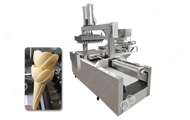 Máquina de fazer cones de wafer