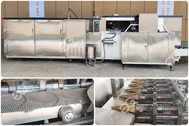 Máquina de casquinha de sorvete à venda Máquina de casquinha de sorvete à venda