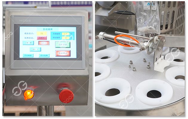 M&aacute;quina de processamento de cascas de torta para padaria