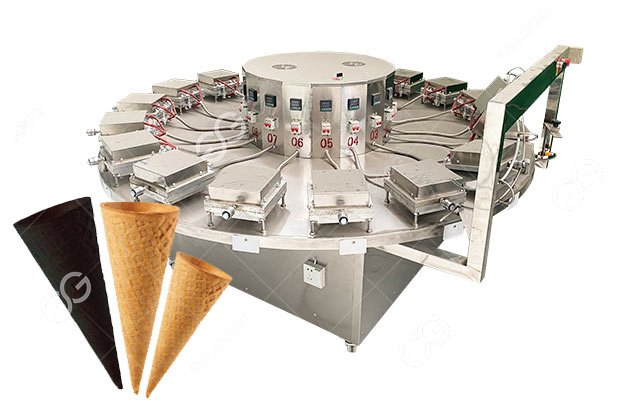 Máquina de sorvete de casquinha Máquina de sorvete de casquinha
