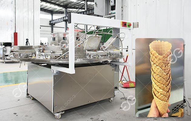 Máquina de sorvete waffle cone à venda Máquina de sorvete waffle cone à venda