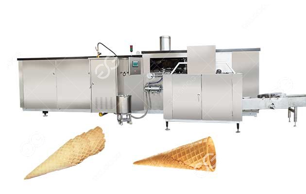 Máquina automática de casquinha de sorvete
