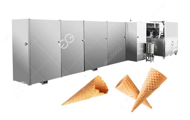 Máquina de fazer cones