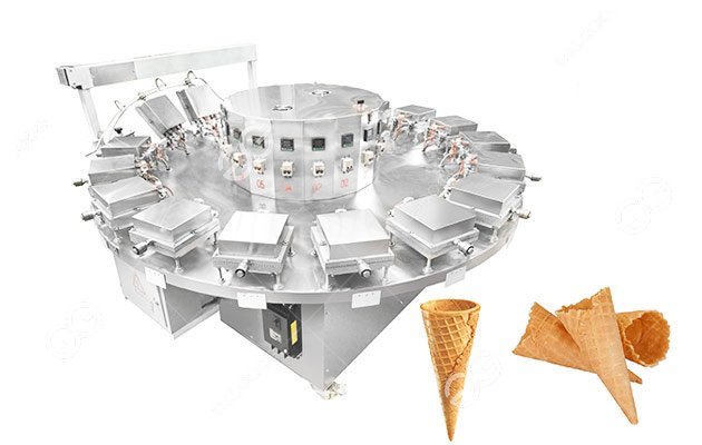 Máquina de fazer casquinhas de biscoito e sorvete Máquina de fazer casquinhas de biscoito e sorvete