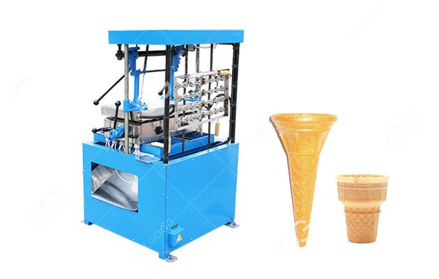 Máquina para fazer cones de wafer
