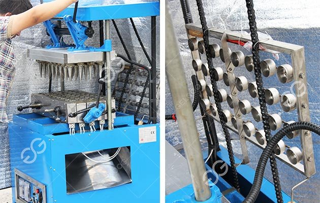 Como usar uma m&aacute;quina de fazer casquinhas de sorvete